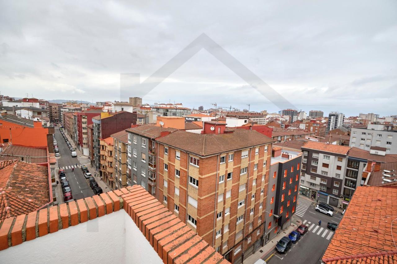Espectacular Atico A Un Paso Del Centro De Gijon Bed & Breakfast Eksteriør bilde