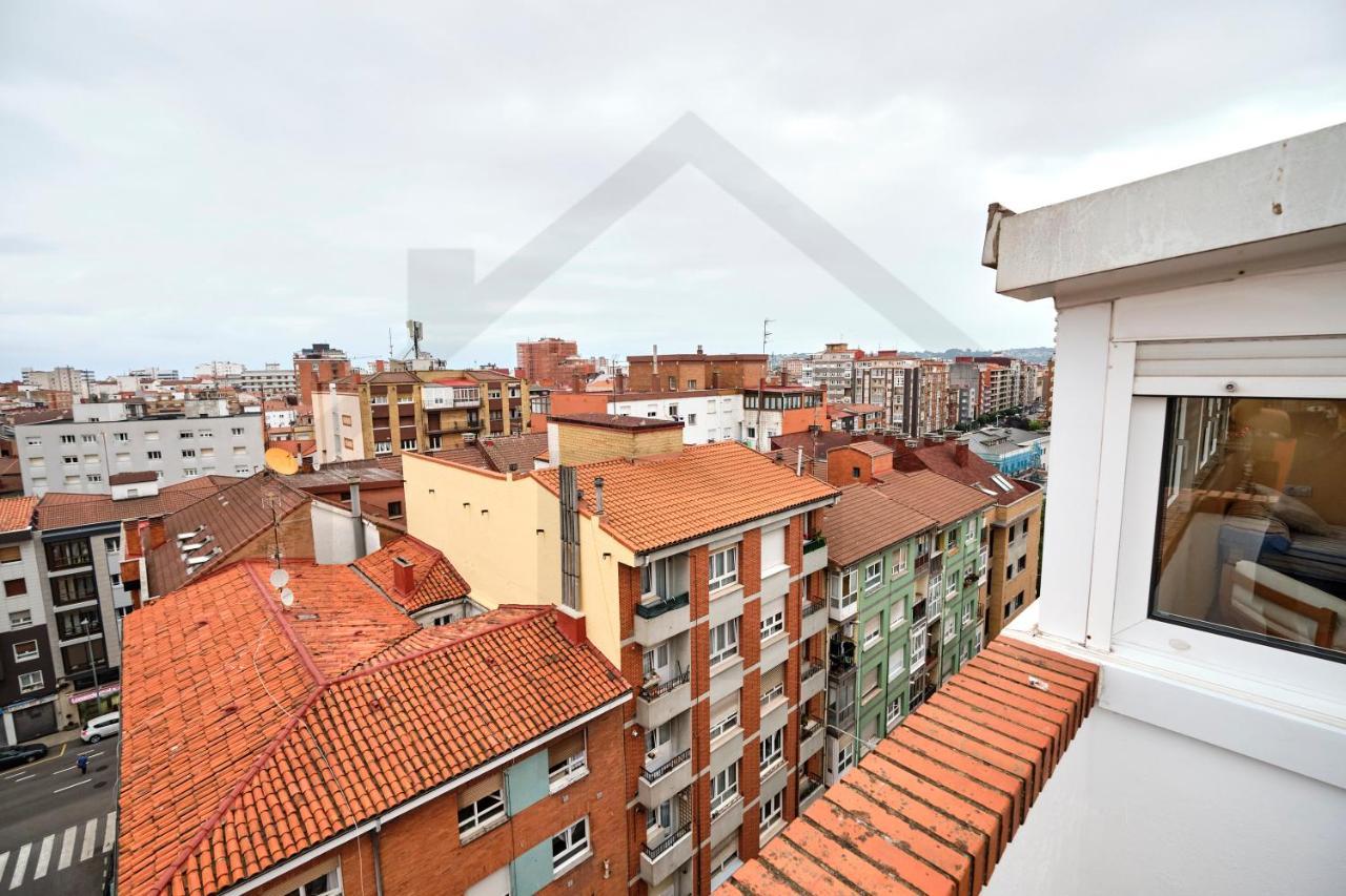 Espectacular Atico A Un Paso Del Centro De Gijon Bed & Breakfast Eksteriør bilde