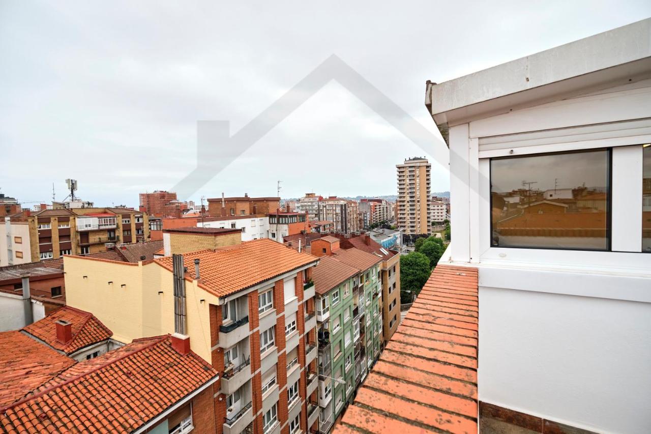 Espectacular Atico A Un Paso Del Centro De Gijon Bed & Breakfast Eksteriør bilde